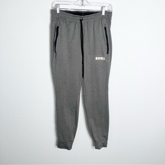Nobull Joggers Sweatpants Mens Medium Gray Athletic B8 - Picture 1 of 6